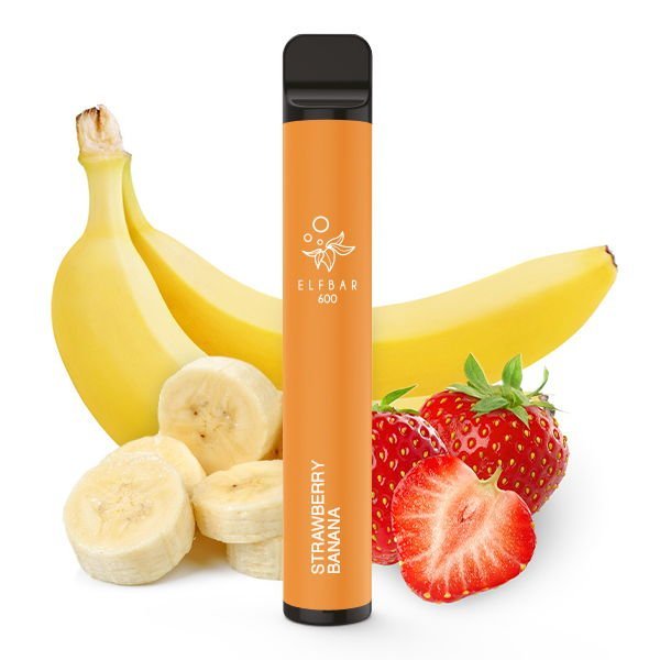 ELF Bar 600 - Strawberry Banana - 20mg/ml - SY-VAPE