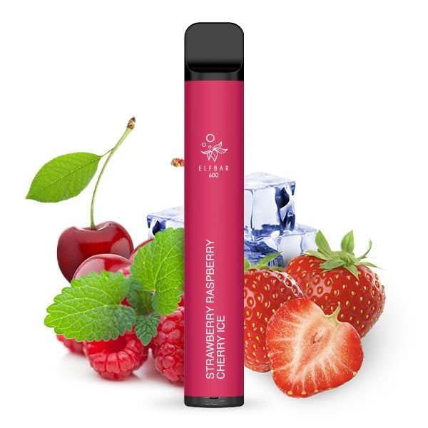 ELF Bar 600 - Strawberry Raspberry Cherry Ice - 20mg/ml - SY-VAPE