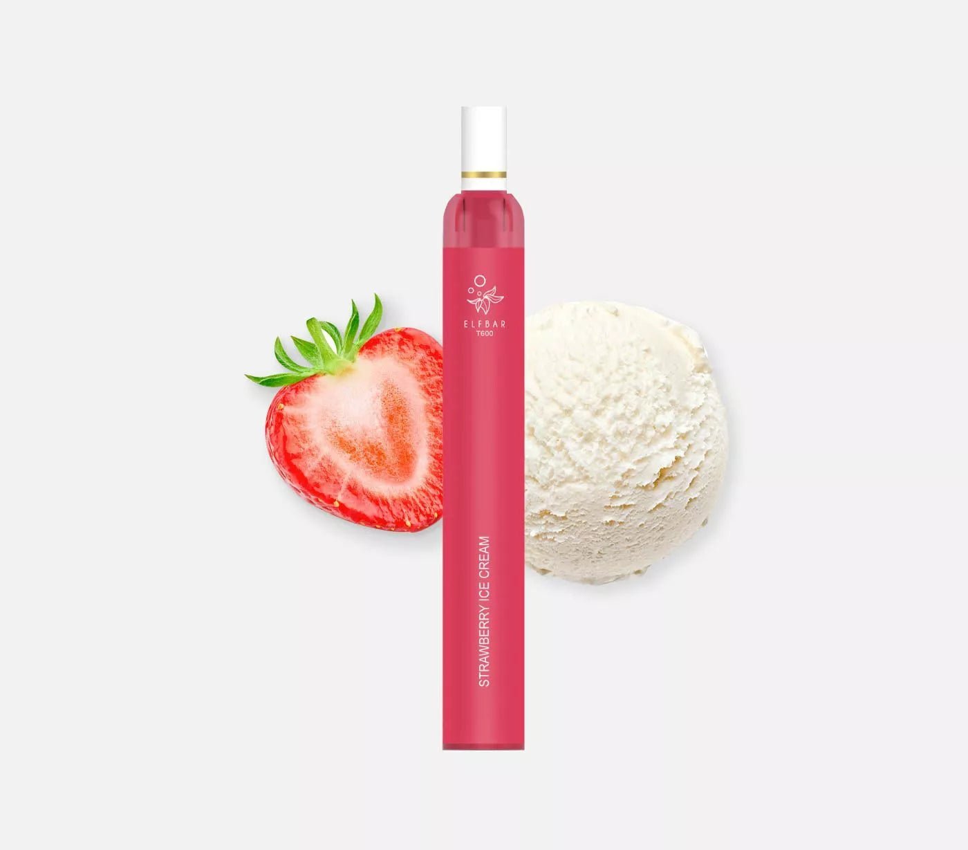 Elf Bar T600 - Strawberry Ice Cream – 20 mg/ml - SY-VAPE