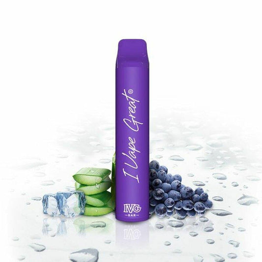 IVG Bar - Aloe Grape Ice - 20mg/ml (Kindersicherung) - SY-VAPE