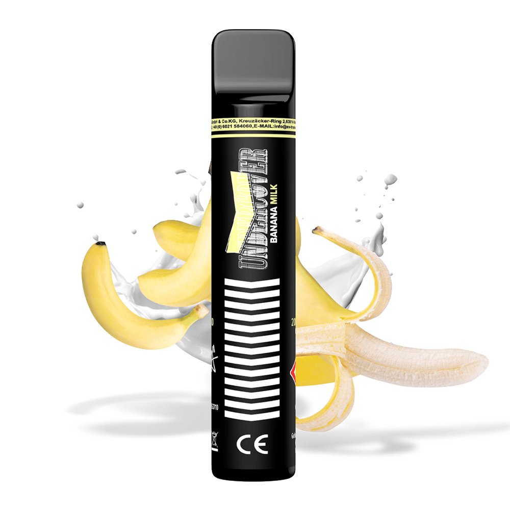 Undercover Vapes - Banana Milk 20mg/ml - SY-VAPE