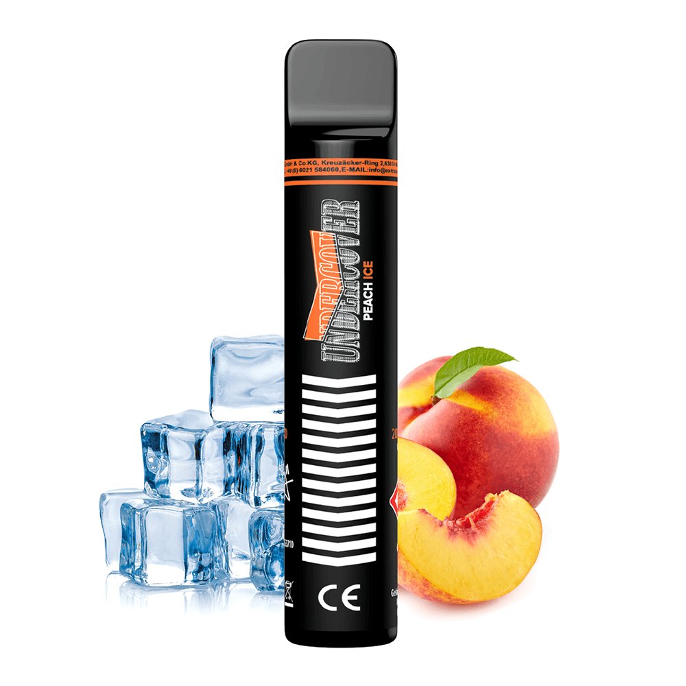 Undercover Vapes - Peach Ice 20mg/ml - SY-VAPE