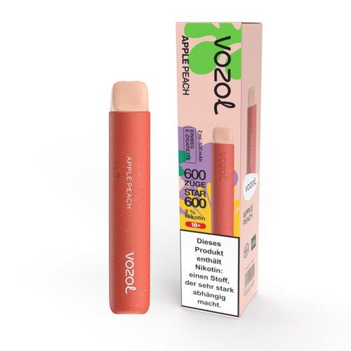 Vozol Star 600 - Apple Peach - 20mg/ml - SY-VAPE