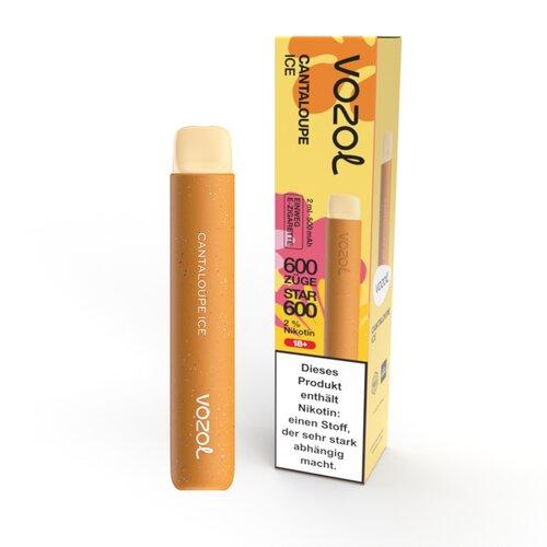 Vozol Star 600 - Cantaloupe Ice - 20mg/ml - SY-VAPE