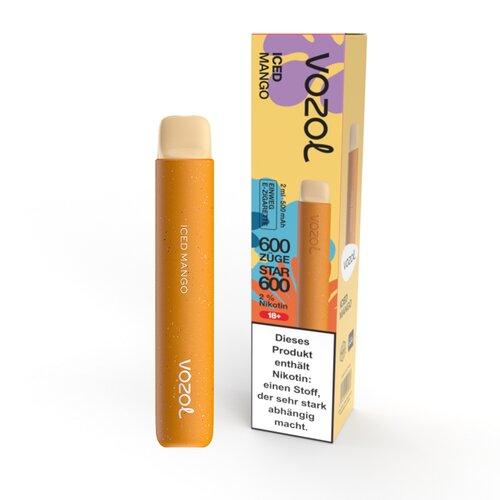 Vozol Star 600 - Iced Mango - 20mg/ml - SY-VAPE