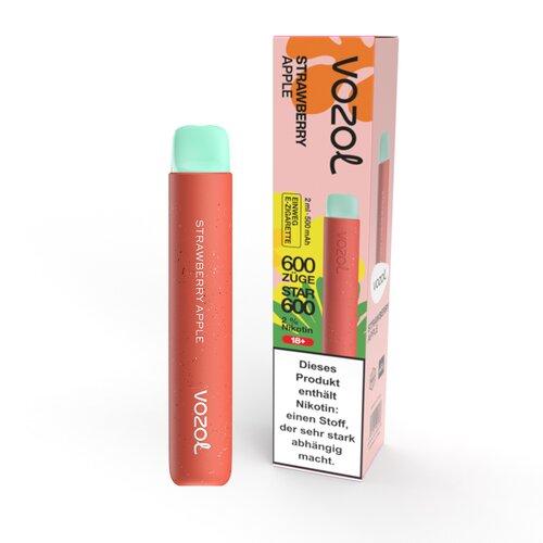 Vozol Star 600 - Strawberry Apple - 20mg/ml - SY-VAPE