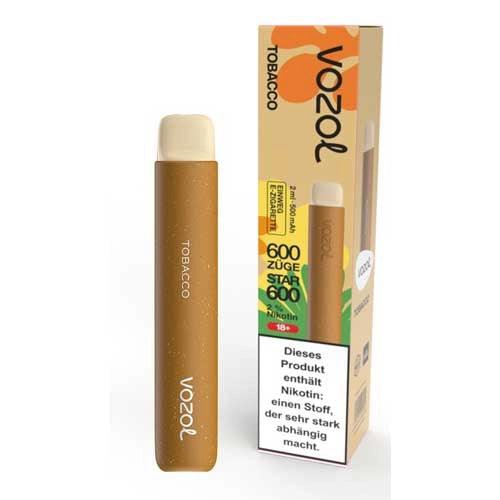 Vozol Star 600 - Tobacco - 20mg/ml - SY-VAPE