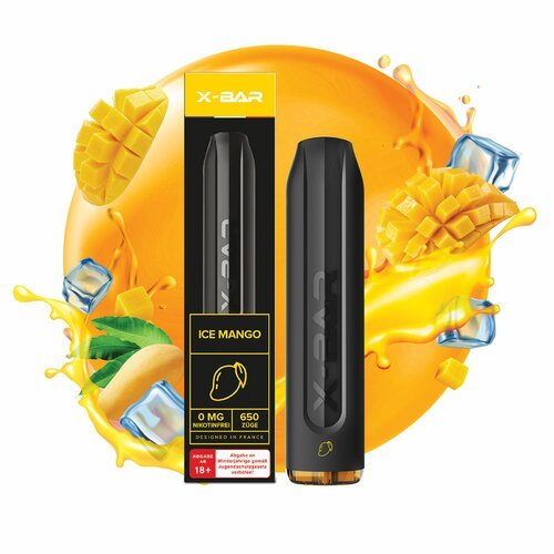 X-BAR - Ice Mango - 0mg/ml (Nikotinfrei) - SY-VAPE