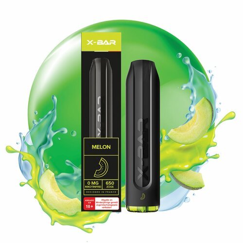 X-BAR - Melon - 0mg/ml (Nikotinfrei) - SY-VAPE