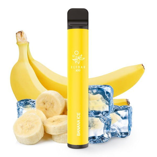 ELF Bar 600 - Banana Ice - 20mg/ml - SY-VAPE