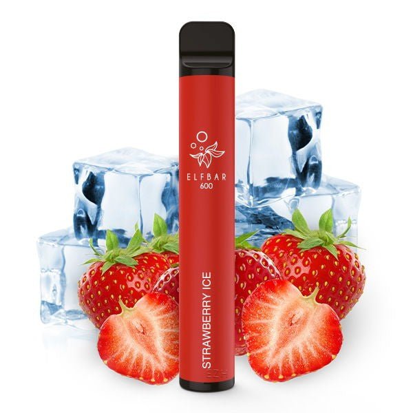 ELF Bar 600 - Strawberry Ice - 20mg/ml - SY-VAPE