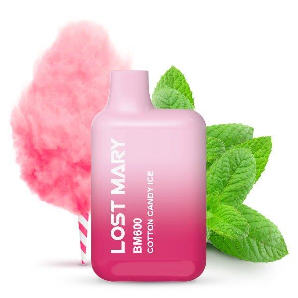 *ELF Bar - Lost Mary BM600 - Cotton Candy Ice - 20mg/ml (Kindersicherung) - SY-VAPE